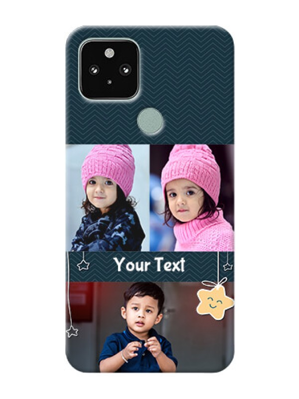 Custom Pixel 5 5G Mobile Back Covers Online: Hanging Stars Design
