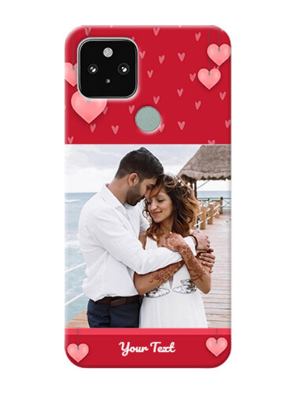Custom Pixel 5 5G Mobile Back Covers: Valentines Day Design