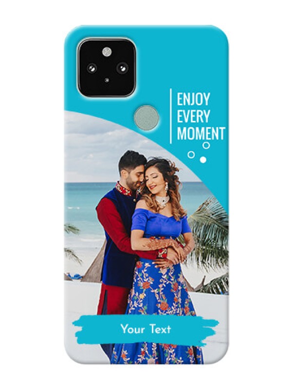 Custom Pixel 5 5G Personalized Phone Covers: Happy Moment Design
