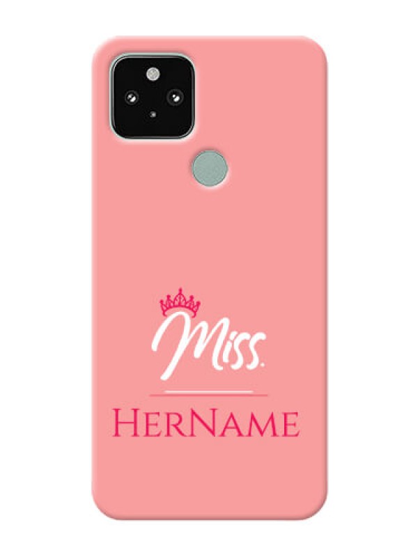 Custom Pixel 5 5G Custom Phone Case Mrs with Name