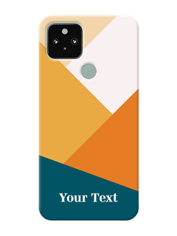 Custom Pixel 5 Custom Phone Cases: Stacked Multi-colour Design