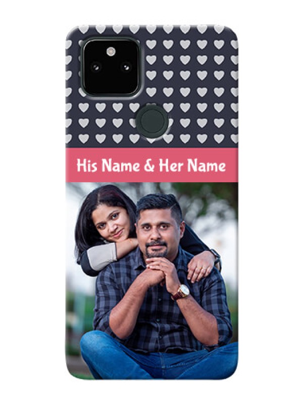 Custom Pixel 5A Custom Mobile Case with Love Symbols Design