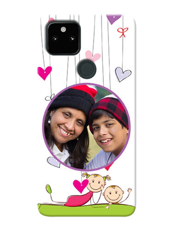 Custom Pixel 5A Mobile Cases: Cute Kids Phone Case Design