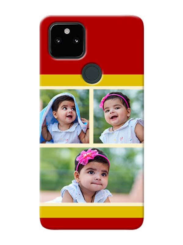 Custom Pixel 5A mobile phone cases: Multiple Pic Upload Design