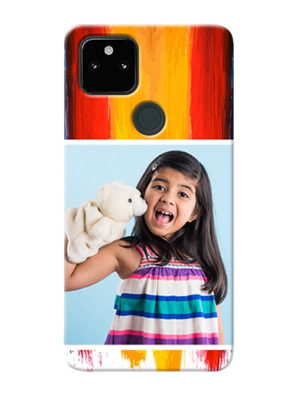 Custom Pixel 5A custom phone covers: Multi Color Design