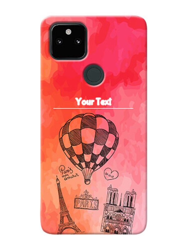 Custom Pixel 5A Personalized Mobile Covers: Paris Theme Design