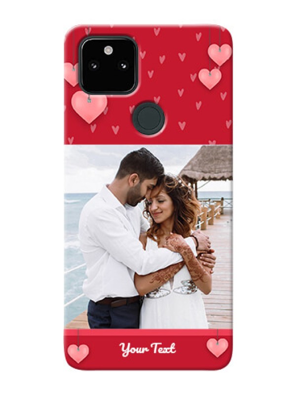 Custom Pixel 5A Mobile Back Covers: Valentines Day Design