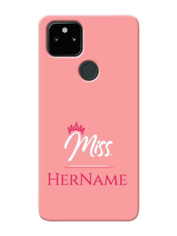 Custom Pixel 5A Custom Phone Case Mrs with Name