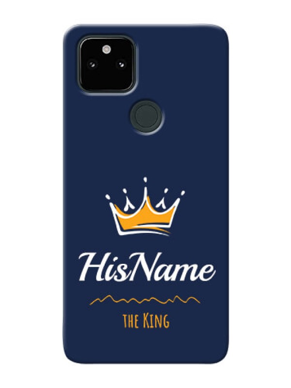 Custom Pixel 5A King Phone Case with Name