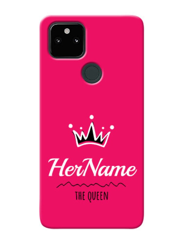 Custom Pixel 5A Queen Phone Case with Name