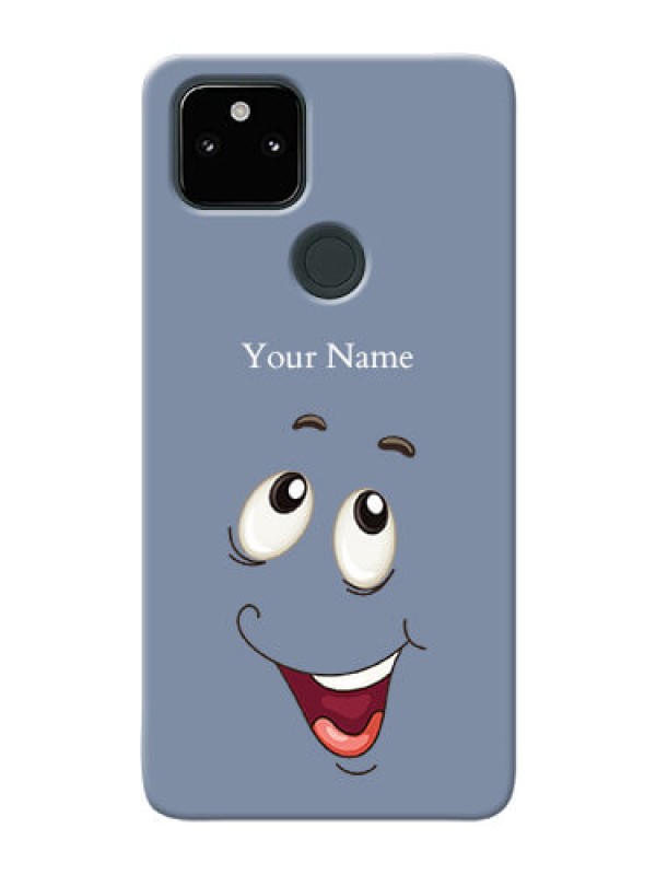 Custom Pixel 5A 5G Phone Back Covers: Laughing Cartoon Face Design