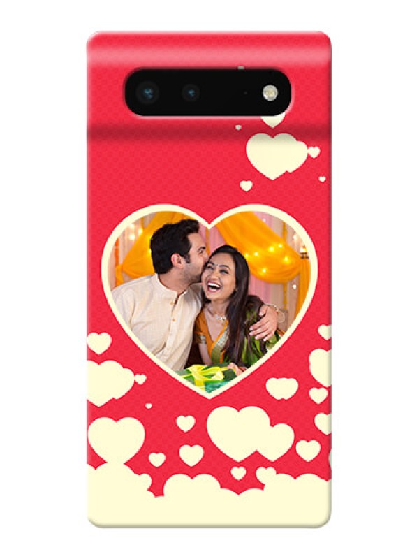 Custom Pixel 6 5G Phone Cases: Love Symbols Phone Cover Design