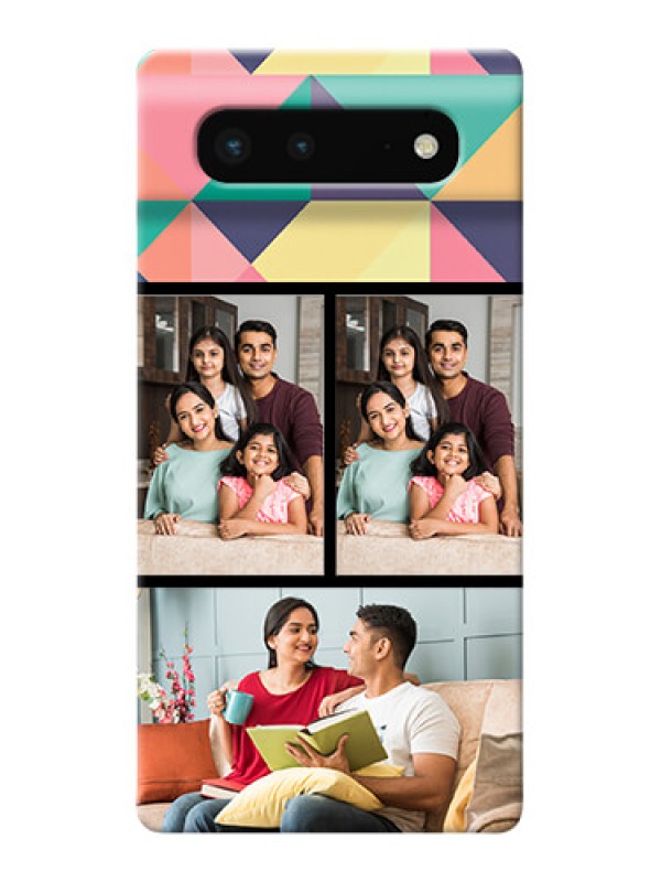 Custom Pixel 6 5G personalised phone covers: Bulk Pic Upload Design