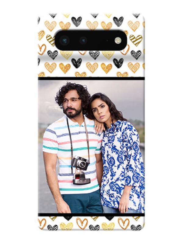 Custom Pixel 6 5G Personalized Mobile Cases: Love Symbol Design