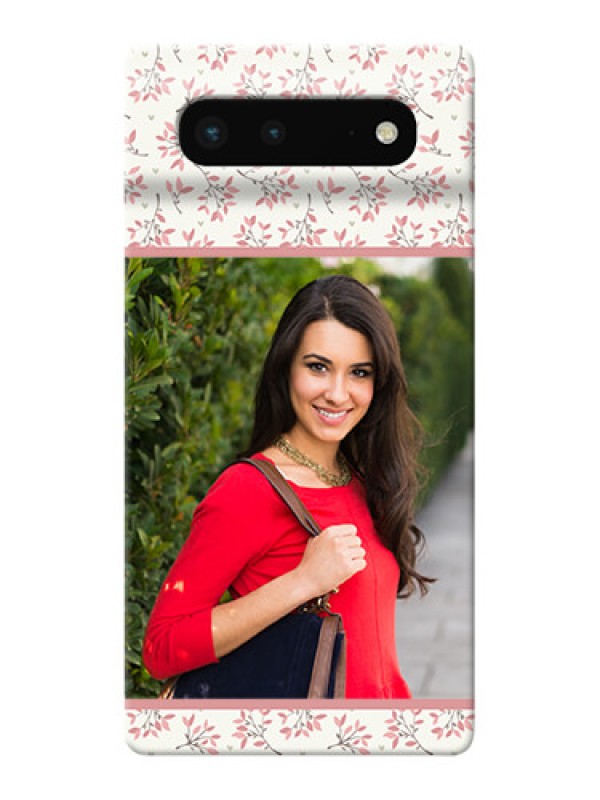Custom Pixel 6 5G Back Covers: Premium Floral Design