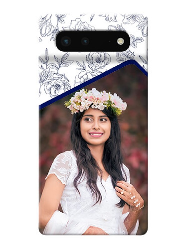 Custom Pixel 6 5G Phone Cases: Premium Floral Design