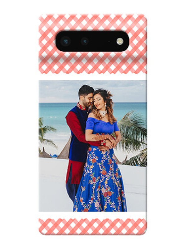 Custom Pixel 6 5G custom mobile cases: Pink Pattern Design