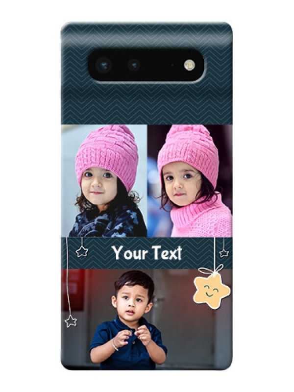 Custom Pixel 6 5G Mobile Back Covers Online: Hanging Stars Design