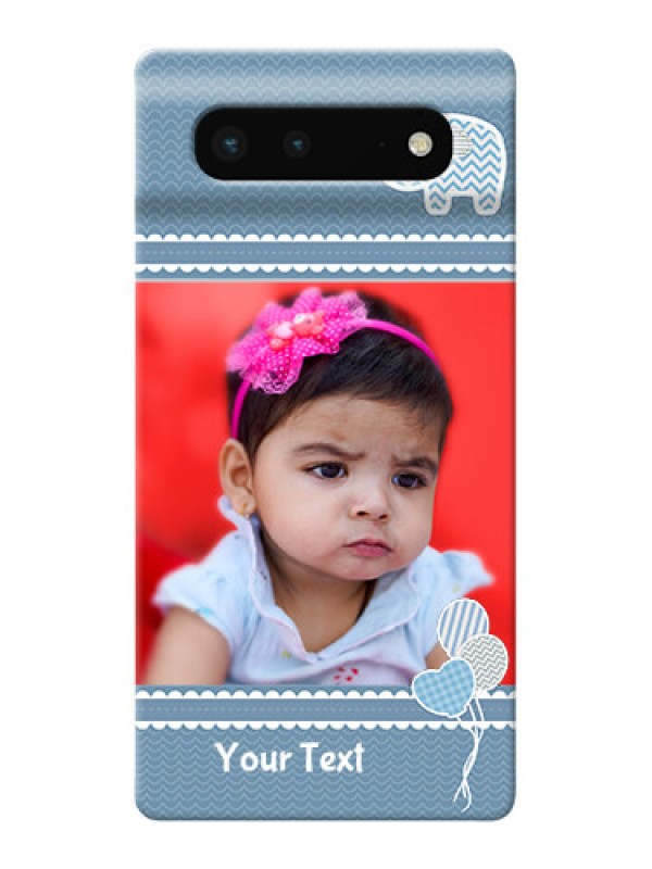 Custom Pixel 6 5G Custom Phone Covers with Kids Pattern Design