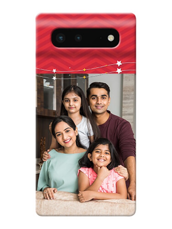 Custom Pixel 6 5G customized phone cases: Happy Family Design