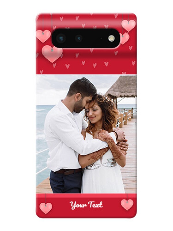 Custom Pixel 6 5G Mobile Back Covers: Valentines Day Design