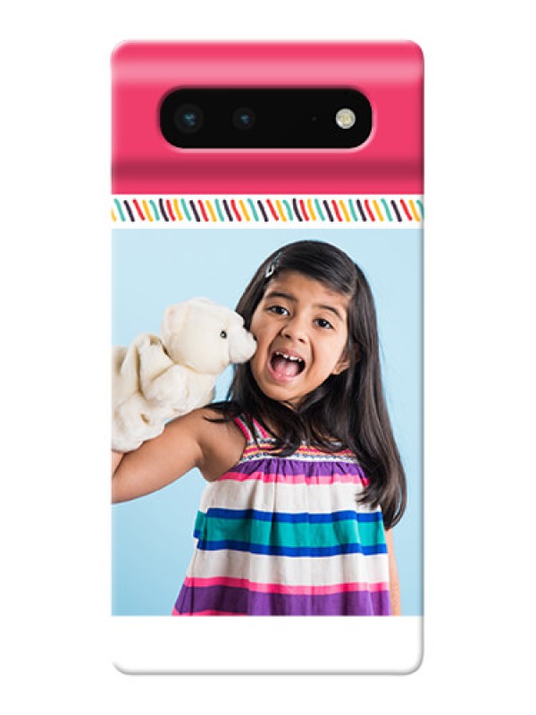 Custom Pixel 6 5G Personalized Phone Cases: line art design