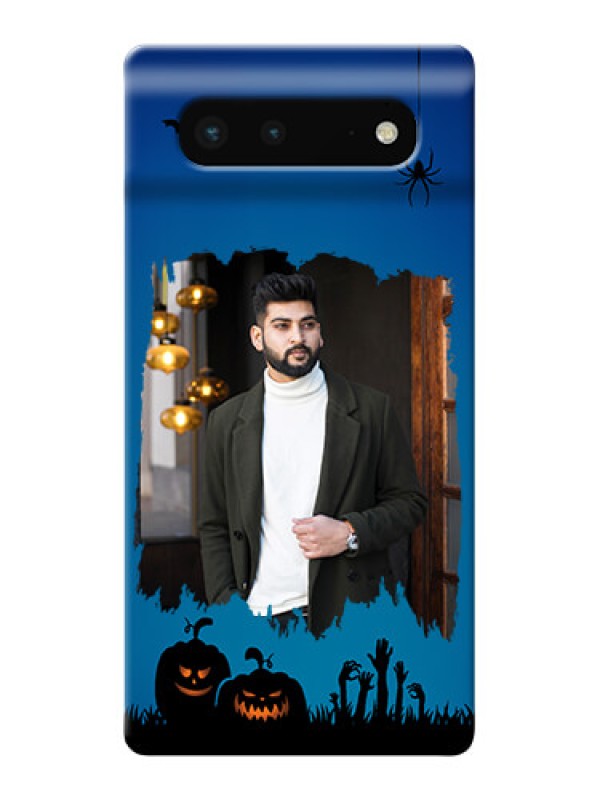 Custom Pixel 6 5G mobile cases online with pro Halloween design 