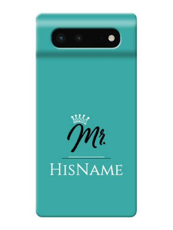 Custom Pixel 6 5G Custom Phone Case Mr with Name