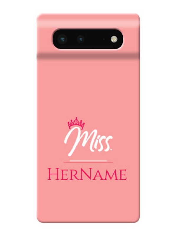 Custom Pixel 6 5G Custom Phone Case Mrs with Name