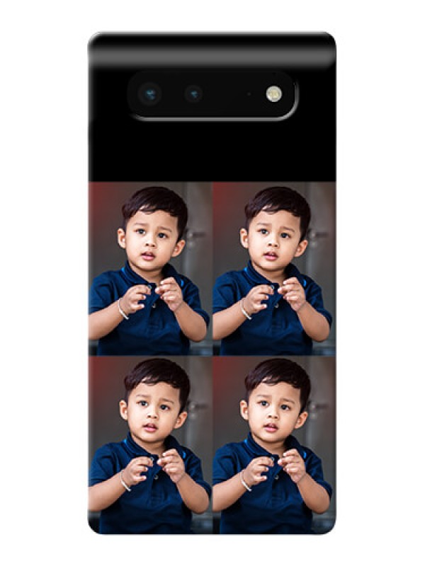 Custom Pixel 6 5G 4 Image Holder on Mobile Cover