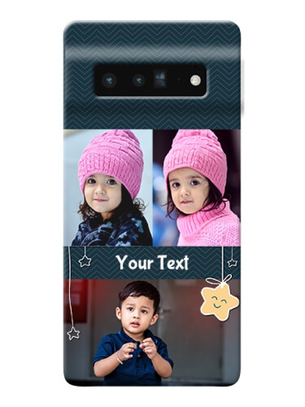 Custom Pixel 6 Pro 5G Mobile Back Covers Online: Hanging Stars Design