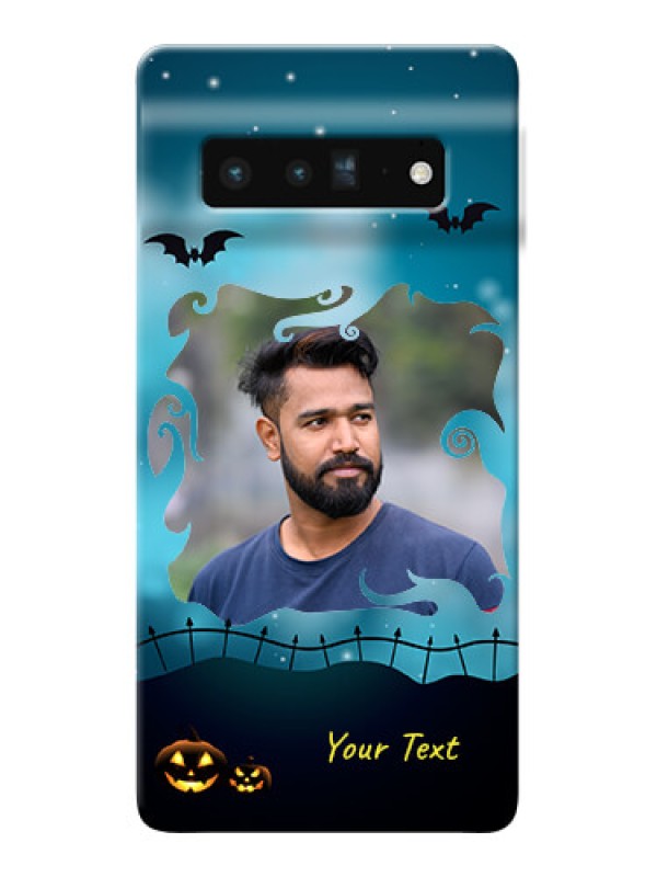 Custom Pixel 6 Pro 5G Personalised Phone Cases: Halloween frame design