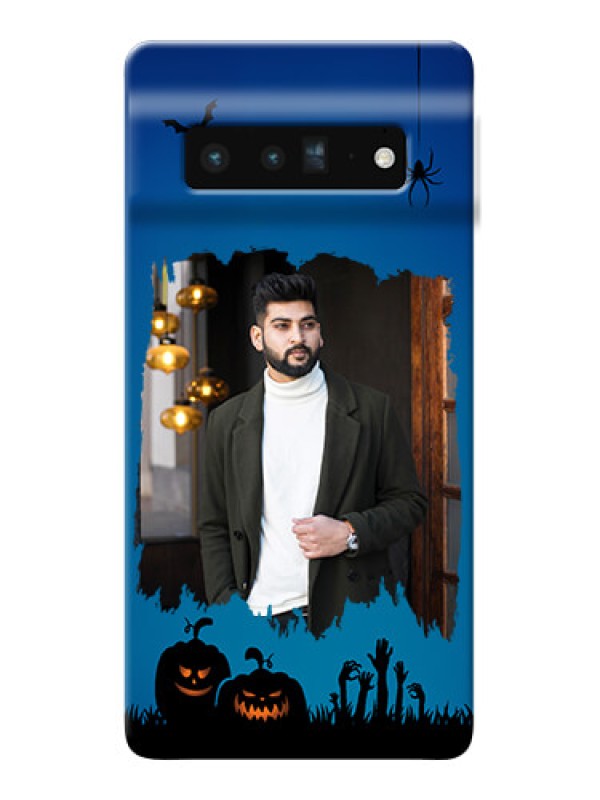 Custom Pixel 6 Pro 5G mobile cases online with pro Halloween design 