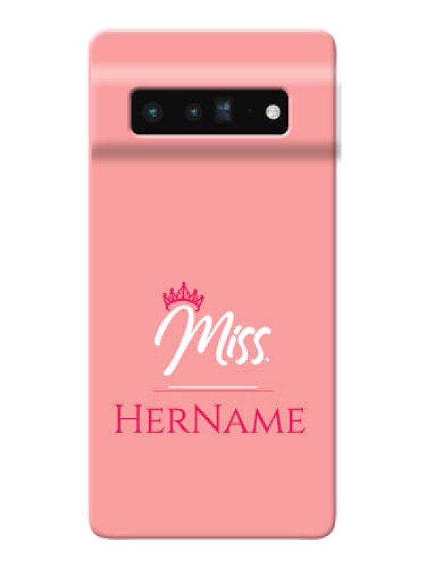 Custom Pixel 6 Pro 5G Custom Phone Case Mrs with Name