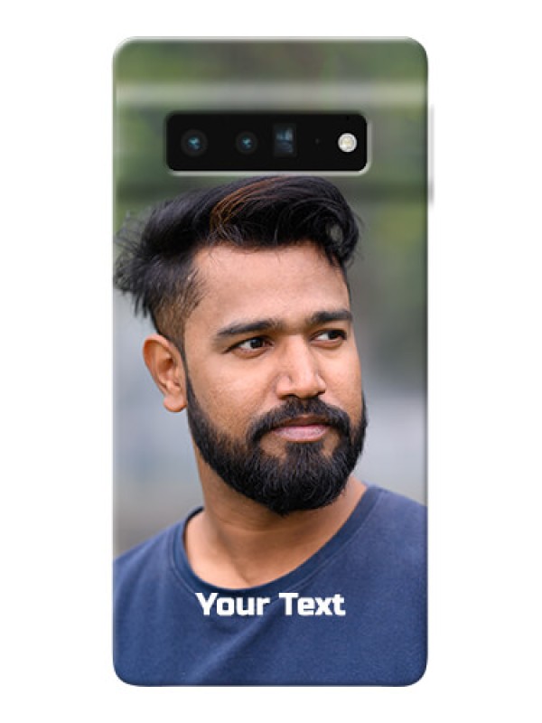 Custom Pixel 6 Pro 5G Mobile Cover: Photo with Text