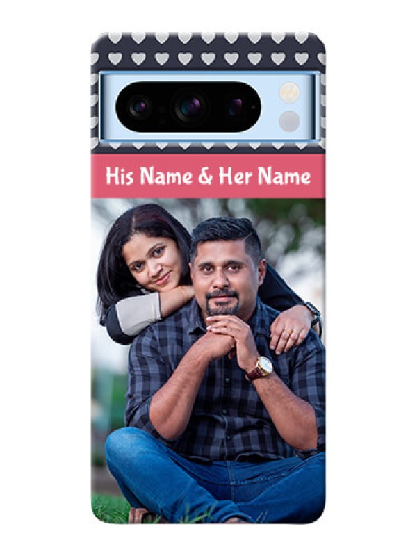 Custom Google Pixel 8 5G Custom Mobile Case with Love Symbols Design