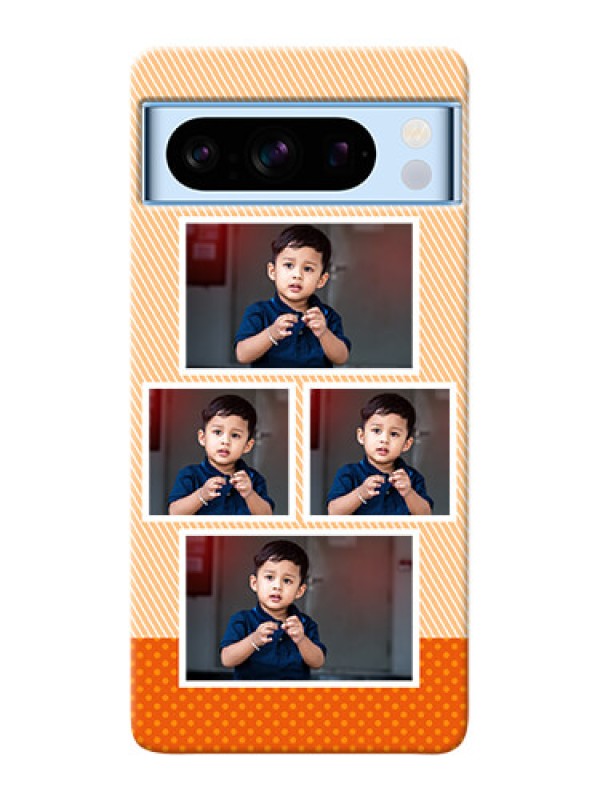 Custom Google Pixel 8 5G Mobile Back Covers: Bulk Photos Upload Design