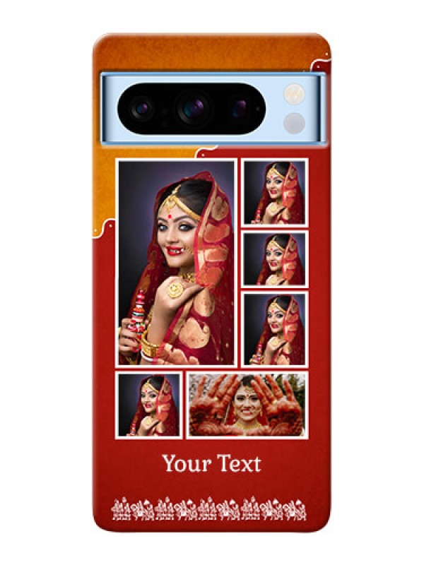 Custom Google Pixel 8 5G customized phone cases: Wedding Pic Upload Design