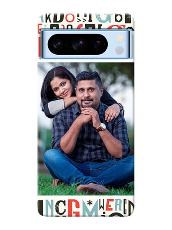 Custom Google Pixel 8 5G custom mobile phone covers: Alphabet Design