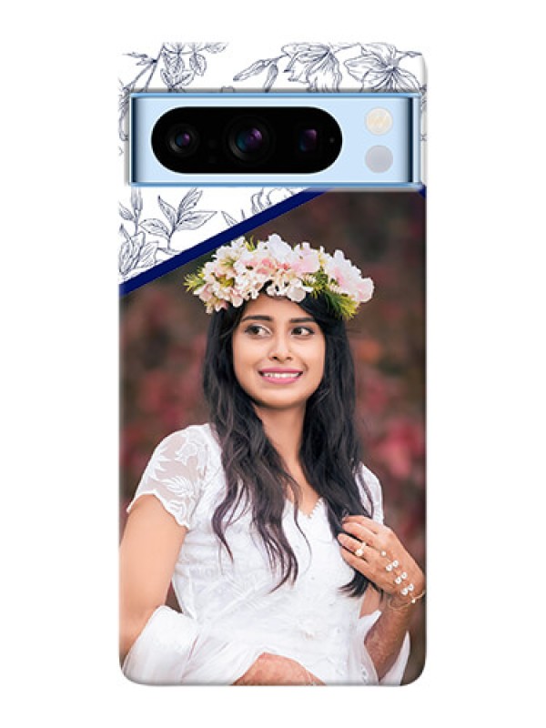 Custom Google Pixel 8 5G Phone Cases: Premium Floral Design