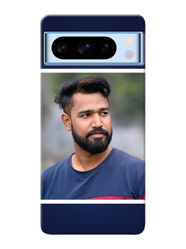 Custom Google Pixel 8 5G Mobile Cases: Simple Royal Blue Design