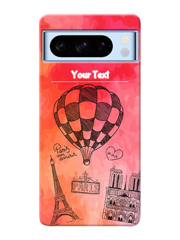 Custom Google Pixel 8 5G Personalized Mobile Covers: Paris Theme Design