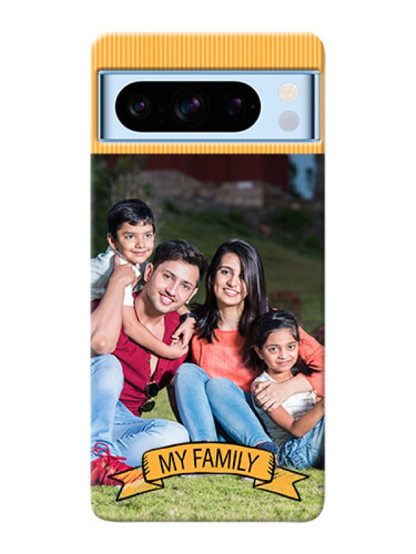 Custom Google Pixel 8 5G Personalized Mobile Cases: My Family Design