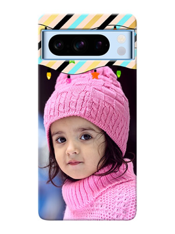 Custom Google Pixel 8 5G Personalized Mobile Covers: Lights Hanging Design
