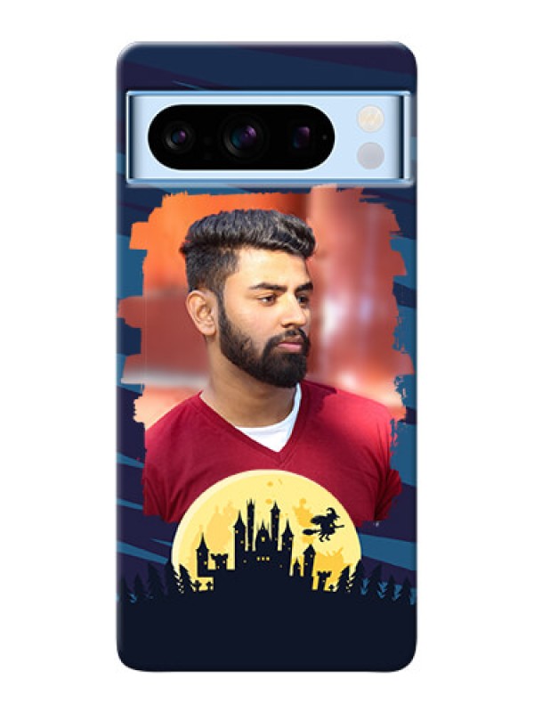 Custom Google Pixel 8 5G Back Covers: Halloween Witch Design