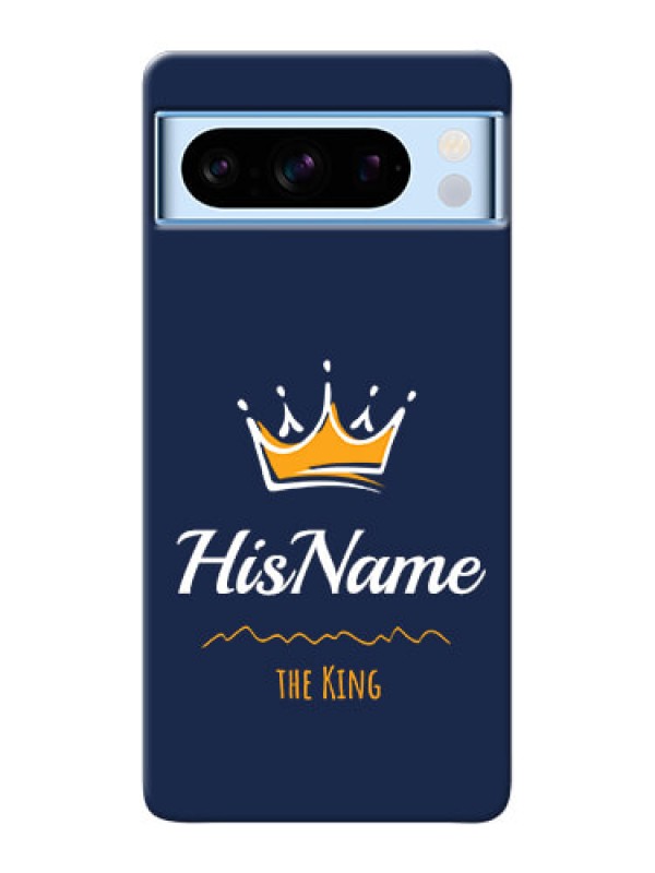 Custom Google Pixel 8 5G King Phone Case with Name