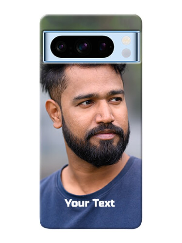 Custom Google Pixel 8 5G Mobile Cover: Photo with Text