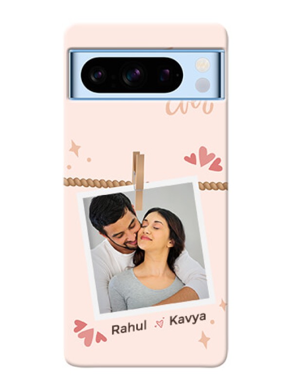 Custom Google Pixel 8 5G Custom Phone Case with Forever and ever love Design