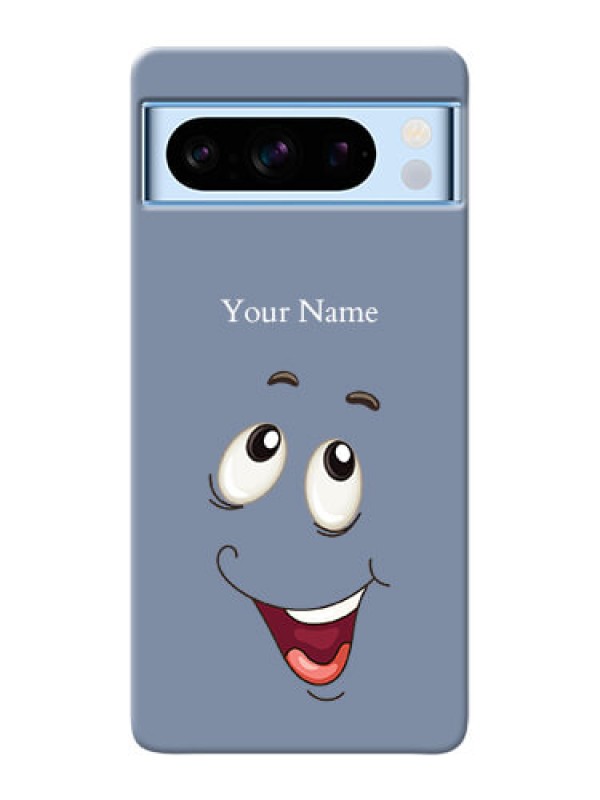 Custom Google Pixel 8 5G Photo Printing on Case with Laughing Cartoon Face Design