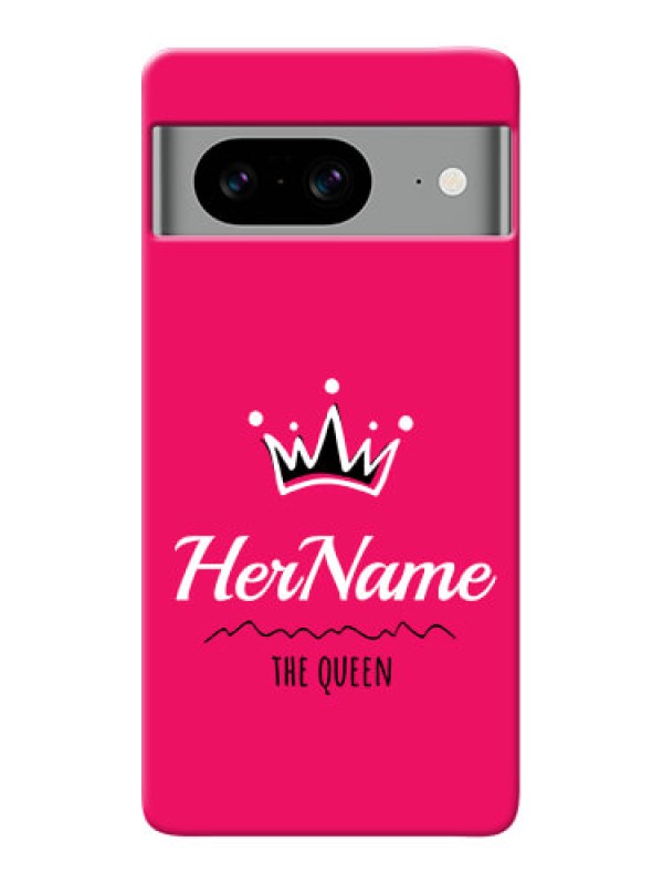 Custom Google Pixel 8 Pro 5G Queen Phone Case with Name